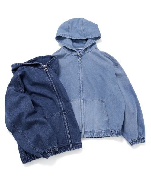 美品 OLIVE des OLIVE(オリーブ デ オリーブ)フード付き
