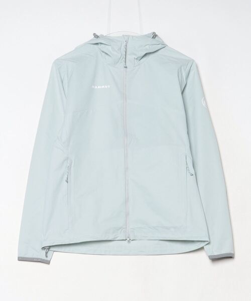 Mammut(マムート)の「グラナイト ソフトシェル フーデッド ジャケット アジアンフィット ウィメン / GRANITE SO Hooded Jacket AF Women(マウンテンパーカー・レディース・セージグリーン・SMALL/MEDIUM/LARGE)」の4枚目の写真