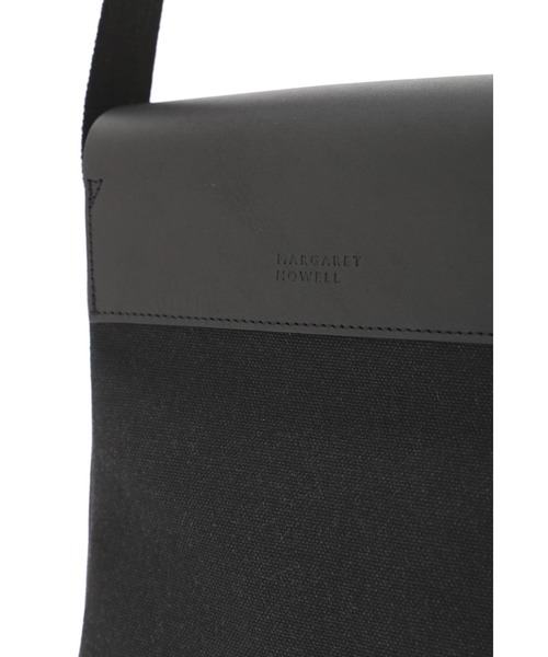 MARGARET HOWELL（マーガレットハウエル）の「MELANGE POLYESTER CANVAS（トートバッグ・メンズ・ブラック・FREE）」の4枚目の写真