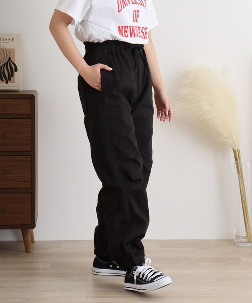 atONE(アットワン)の「リラックスワイド パラシュートパンツ(その他パンツ・レディース・ベージュ/ブラック/カーキ・L/M/3L/LL/4L)」の6枚目の写真