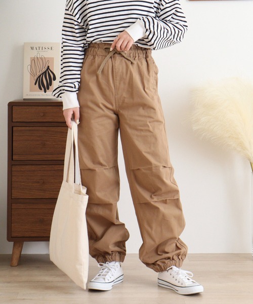 リラックスワイド パラシュートパンツ（その他パンツ）｜atONE（アット