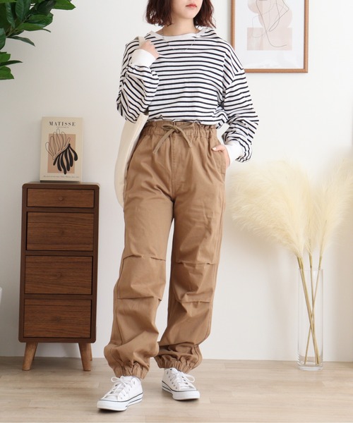 リラックスワイド パラシュートパンツ（その他パンツ）｜atONE（アット