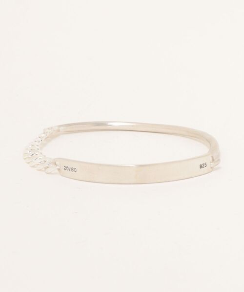 20/80 TWENTY EIGHTY バングル 20/80 トウェンティーエイティー】STERLING SILVER ID BANGLE