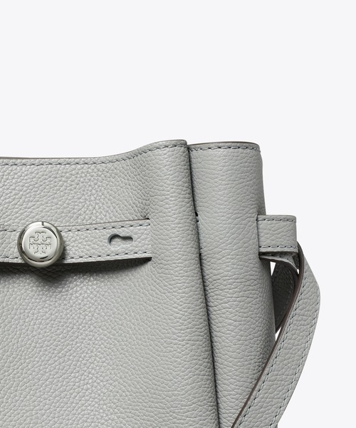 TORY BURCH（トリーバーチ）の「ロミー スモールクロスボディバッグ（ショルダーバッグ・レディース・ブラウン/ライトグレー/キナリ/レモンイエロー/ライトピンク/ブラック・ONE SIZE）」の15枚目の写真