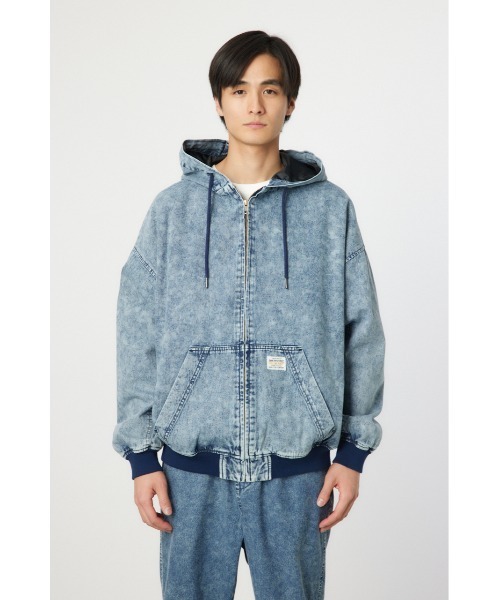 RODEO CROWNS WIDE BOWL（ロデオクラウンズワイドボウル）の「アクティブフーディージャケット（その他アウター・メンズ・ブルー/ブラック/カモフラージュ・MEDIUM/LARGE）」の11枚目の写真