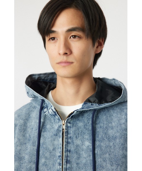 RODEO CROWNS WIDE BOWL（ロデオクラウンズワイドボウル）の「アクティブフーディージャケット（その他アウター・メンズ・ブルー/ブラック/カモフラージュ・MEDIUM/LARGE）」の14枚目の写真