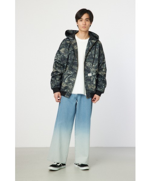 RODEO CROWNS WIDE BOWL（ロデオクラウンズワイドボウル）の「アクティブフーディージャケット（その他アウター・メンズ・ブルー/ブラック/カモフラージュ・MEDIUM/LARGE）」の8枚目の写真