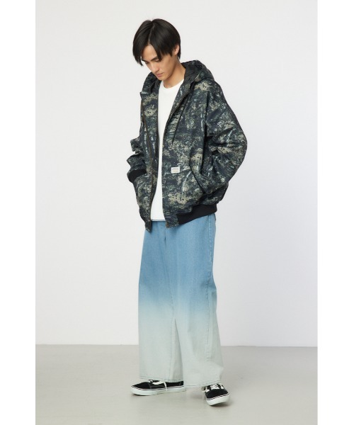 RODEO CROWNS WIDE BOWL（ロデオクラウンズワイドボウル）の「アクティブフーディージャケット（その他アウター・メンズ・ブルー/ブラック/カモフラージュ・MEDIUM/LARGE）」の9枚目の写真