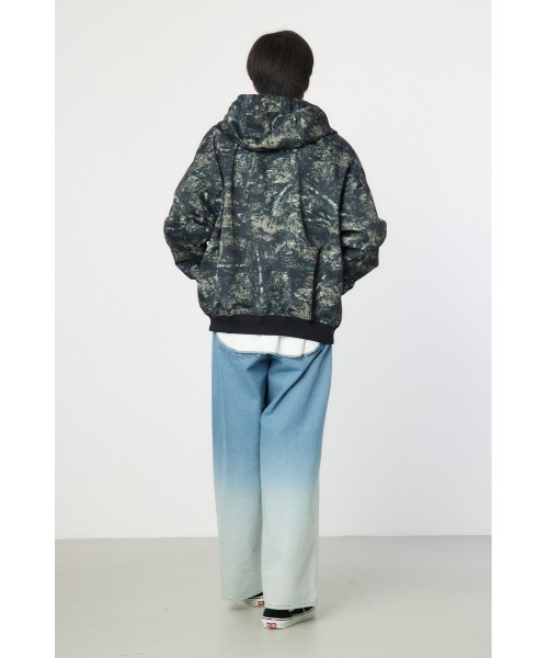 RODEO CROWNS WIDE BOWL（ロデオクラウンズワイドボウル）の「アクティブフーディージャケット（その他アウター・メンズ・ブルー/ブラック/カモフラージュ・MEDIUM/LARGE）」の10枚目の写真