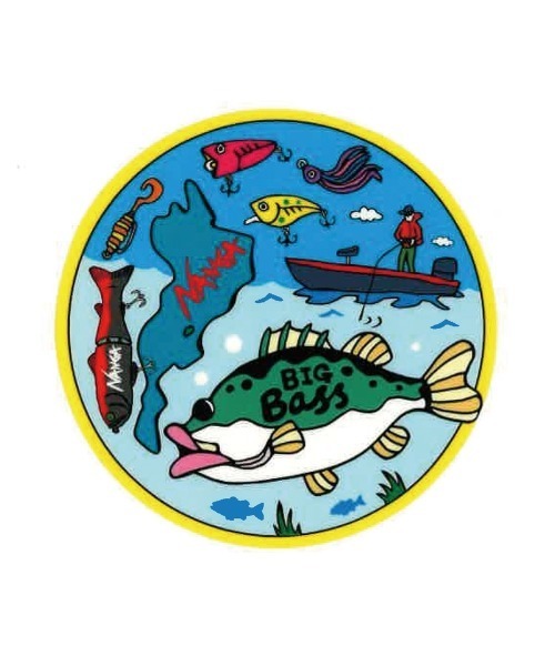 NANGA（ナンガ）の「NANGA×USHIODA STICKER/ナンガ×ウシオダヒロアキ ステッカー（ステッカー/テープ・メンズ・その他3/その他2/その他1/その他8/その他6/その他7/その他4/その他5・FREE）」の2枚目の写真