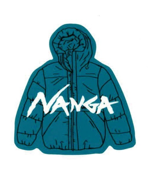 NANGA（ナンガ）の「NANGA×USHIODA STICKER/ナンガ×ウシオダヒロアキ ステッカー（ステッカー/テープ・メンズ・その他3/その他2/その他1/その他8/その他6/その他7/その他4/その他5・FREE）」の7枚目の写真