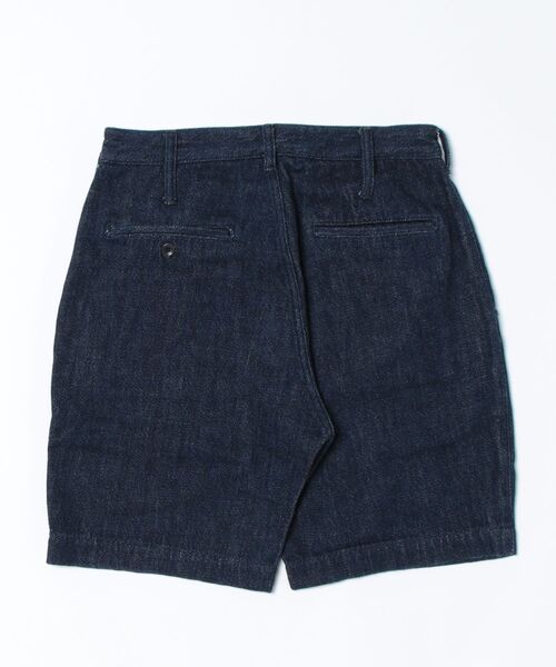 WHITE LINE(ホワイトライン)の「【8】【WHITE LINE(ホワイトライン)】デニムショートパンツ(デニムパンツ・レディース・サックスブルー/インディゴブルー・44/46/48)」の3枚目の写真