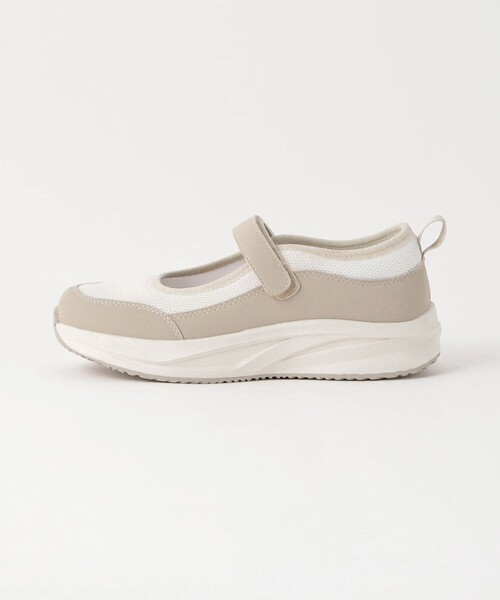 green label relaxing(グリーンレーベルリラクシング)の「ストラップ スニーカー / キッズ 17cm23cm(スニーカー・キッズ・ブラック/ベージュ・23cm/20cm/22cm/18cm/21cm/19cm/17cm)」の4枚目の写真