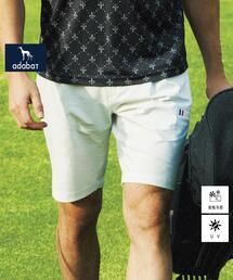 adabat | 【新レーベル ADABAT NAVY】UVカット/接触冷感 ストレッチツイルハーフパンツ(その他パンツ)