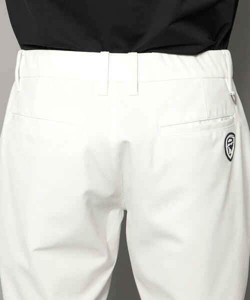 adabat（アダバット）の「【新レーベル ADABAT NAVY】UVカット/接触冷感 ストレッチツイルハーフパンツ（その他パンツ・メンズ・ホワイト/ネイビー・50/48/46）」の6枚目の写真