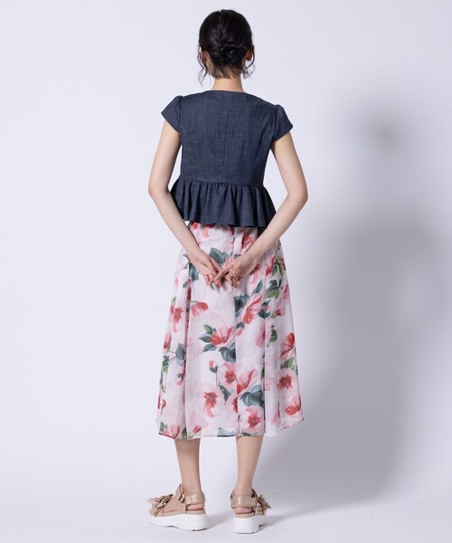 TOCCA（トッカ）の「NIGHT OCEAN ジャケット（ノーカラージャケット・レディース・ネイビー系・0/2/4/6）」の9枚目の写真