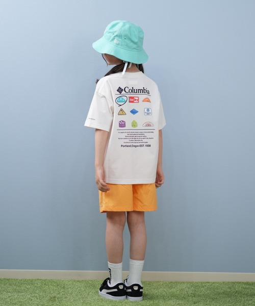 Columbia（コロンビア）の「columbia/コロンビア B BACKCAST II SHORT キッズ ショーツ AB7248（その他パンツ・キッズ・ターコイズブルー/ブラック/オレンジ/ベージュ・L/M/S）」の7枚目の写真