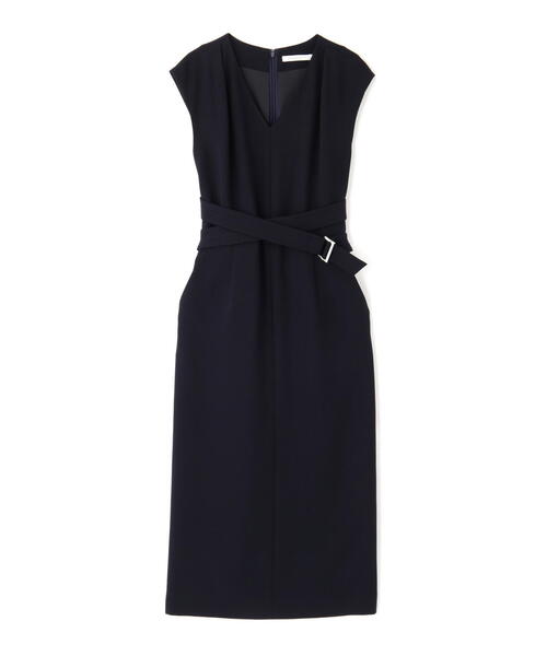 PINKY&DIANNE（ピンキーアンドダイアン）の「◆ウエストクロスオックスワンピース（ワンピース・レディース・ネイビー/ベージュ/イエロー・38/36）」の12枚目の写真