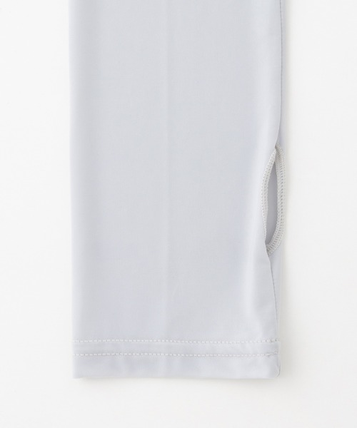 Honeys（ハニーズ）の「【ハニさら・接触冷感・吸水冷感・抗菌防臭・ＵＶカット】アームカバー／６０ｃｍ（アームカバー・レディース・ブラック/ライトグレー・FREE）」の20枚目の写真