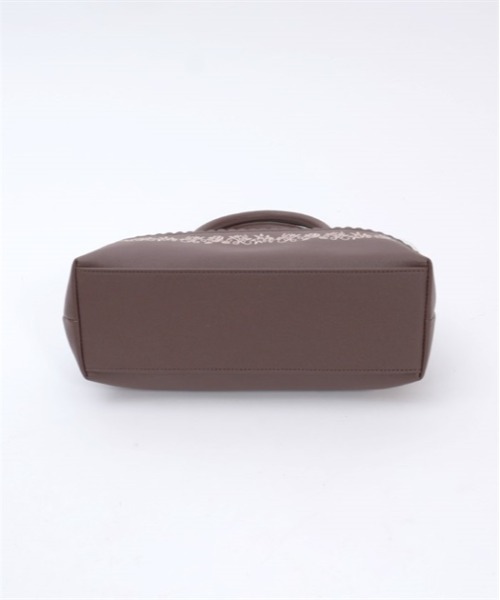 axes femme（アクシーズファム）の「レース重ねがま口ボストン（ボストンバッグ・レディース・ブラック/ピンク/ダークブラウン・FREE）」の16枚目の写真