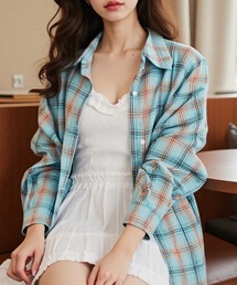 paravion | チェックシャツ(Tシャツ/カットソー)