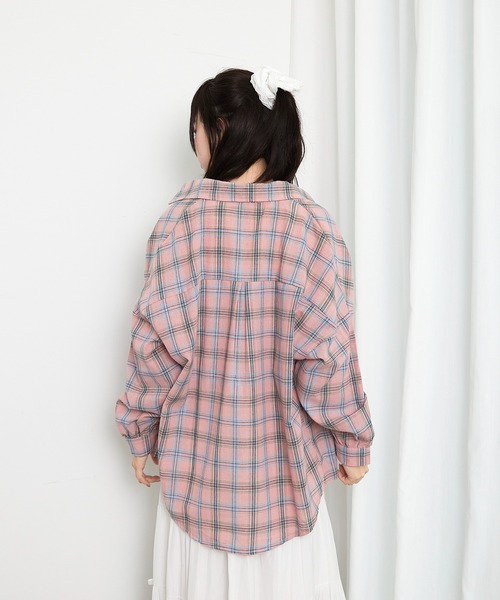 チェックシャツ（Tシャツ/カットソー）｜paravion（パラビオン