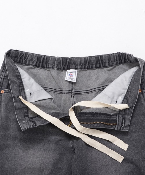 JEMORGAN(ジェーイーモーガン)の「『JEMORGAN LONG JOHNS/ジェーイーモーガンロングジョーンズ』wide painter denim PT【+】(デニムパンツ・メンズ・グレー/ブルー・M/L/XL)」の22枚目の写真