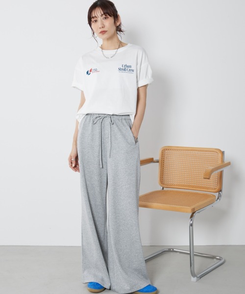 Auntie Rosa Holiday(アンティローザホリデー)の「URBANロゴルーズTEE(Tシャツ/カットソー・レディース・ネイビー/アイボリー・FREE)」の8枚目の写真