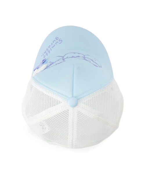 SHOO・LA・RUE（シューラルー）の「【すみっコぐらし】リボンメッシュCAP（キャップ・キッズ・サックスブルー/パープル系1・99）」の5枚目の写真