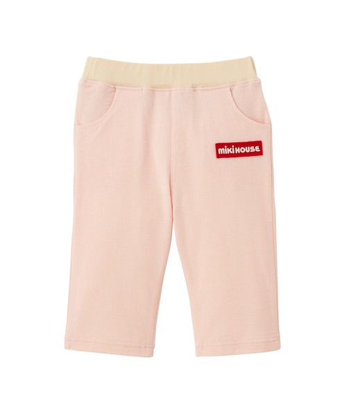 MIKI HOUSE（ミキハウス）の「【WEB限定】ストレッチ７分丈パンツ（その他パンツ・キッズ・ベージュ/ネイビー/ピンク・130cm/100cm/110cm/90cm/80ｃｍ/120cm）」の3枚目の写真