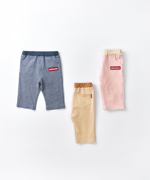 MIKI HOUSE（ミキハウス）の「【WEB限定】ストレッチ７分丈パンツ（その他パンツ・キッズ・ベージュ/ネイビー/ピンク・130cm/100cm/110cm/90cm/80ｃｍ/120cm）」の4枚目の写真