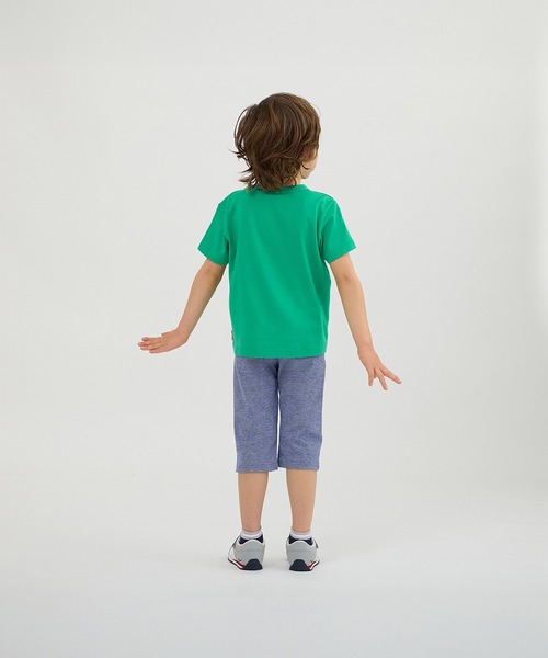 MIKI HOUSE（ミキハウス）の「【WEB限定】ストレッチ７分丈パンツ（その他パンツ・キッズ・ベージュ/ネイビー/ピンク・130cm/100cm/110cm/90cm/80ｃｍ/120cm）」の9枚目の写真