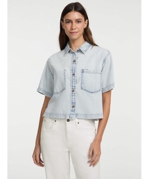 GUESS JEANS Boxy Ss Shirt 半袖シャツ