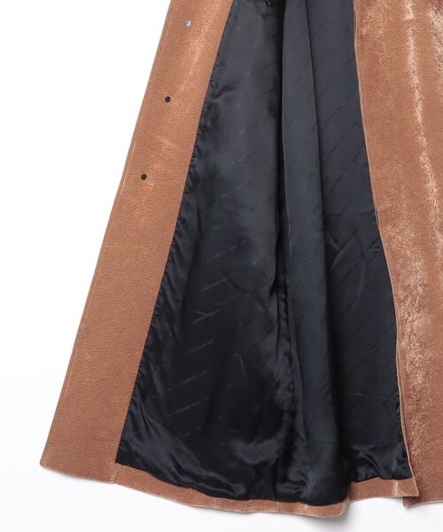 JOHN LAWRENCE SULLIVAN（ジョンローレンスサリバン）の「FLOCKY FLY FLONT COAT（ステンカラーコート・メンズ・ベージュ・46）」の5枚目の写真