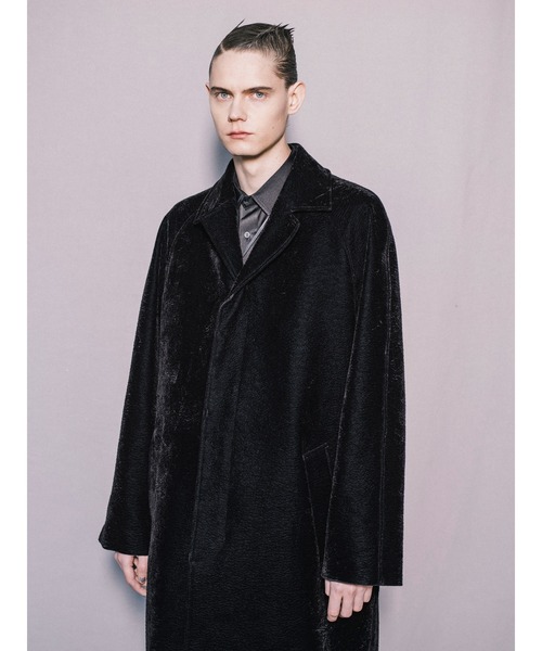 JOHN LAWRENCE SULLIVAN（ジョンローレンスサリバン）の「FLOCKY FLY FLONT COAT（ステンカラーコート・メンズ・ベージュ・46）」の2枚目の写真