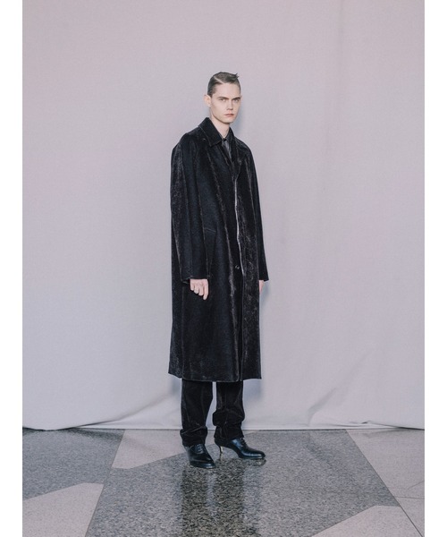 JOHN LAWRENCE SULLIVAN（ジョンローレンスサリバン）の「FLOCKY FLY FLONT COAT（ステンカラーコート・メンズ・ベージュ・46）」の3枚目の写真