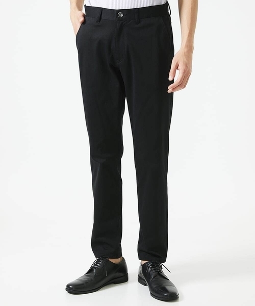MK MICHEL KLEIN HOMME (エムケーミッシェルクランオム)の「【セットアップ対応】ニュートラルストレッチパンツ(その他パンツ・メンズ・ライトブラウン/ブラック・44/46/48/50)」の2枚目の写真