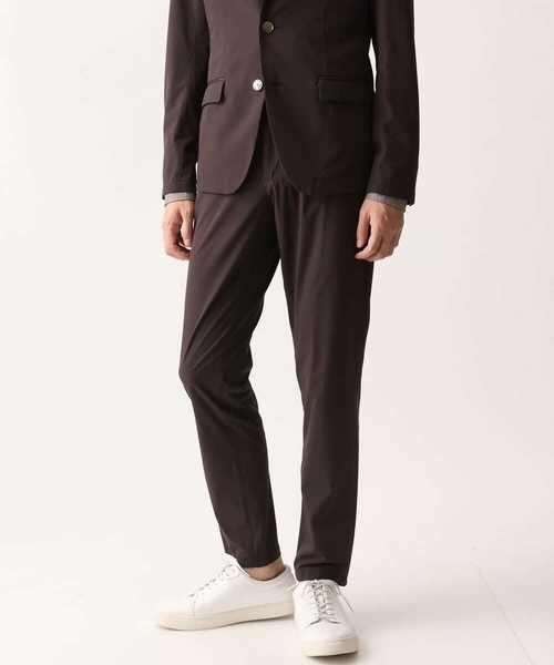 MK MICHEL KLEIN HOMME (エムケーミッシェルクランオム)の「【セットアップ対応】ニュートラルストレッチパンツ(その他パンツ・メンズ・ライトブラウン/ブラック・44/46/48/50)」の16枚目の写真