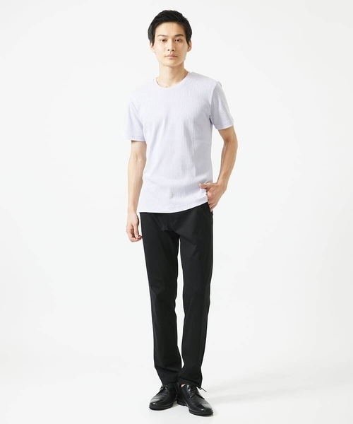 MK MICHEL KLEIN HOMME (エムケーミッシェルクランオム)の「【セットアップ対応】ニュートラルストレッチパンツ(その他パンツ・メンズ・ライトブラウン/ブラック・44/46/48/50)」の5枚目の写真