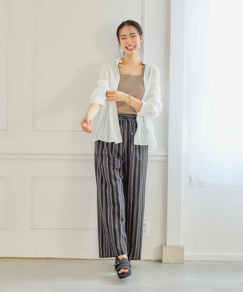 FOUND GOOD（ファウンドグッド）の「ヨウリュウレギュラーシャツLS（シャツ/ブラウス・レディース・ホワイト系5/ブルー系2/イエロー系2/ブラック・M/S/L）」の5枚目の写真