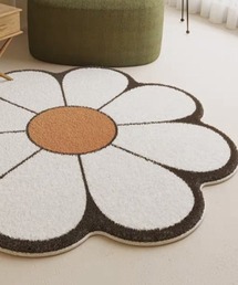 CERCA（チェルカ）の「Ein/ミニ フラワー カラフル ラグマット（ラグ/マット）」