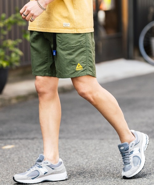 GERRY(ジェリー)の「GERRY ジェリー 接触冷感 水陸両用ナイロンガーデニングクライミングショーツ/ハーフパンツ(その他パンツ・メンズ・グリーン/チャコール/オレンジ/ネイビー/ブラック/カーキ/オリーブ/エメラルド/ライトピンク/ブルーグレー/グレー/ブルー/ブラック系/ケリーグリーン/レオパード/マスタード/ライム/イエロー/インディゴブルー/ピンク/ライトカーキ/ライトグレー/グレー系カモフラージュ/ライトベージュ/ベージュ/パープル/グリーン系カモフラージュ/カモフラージュ/マルチ/ミント/その他/ブラウン・M/LL/L)」の10枚目の写真