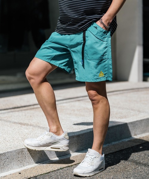 GERRY(ジェリー)の「GERRY ジェリー 接触冷感 水陸両用ナイロンガーデニングクライミングショーツ/ハーフパンツ(その他パンツ・メンズ・グリーン/チャコール/オレンジ/ネイビー/ブラック/カーキ/オリーブ/エメラルド/ライトピンク/ブルーグレー/グレー/ブルー/ブラック系/ケリーグリーン/レオパード/マスタード/ライム/イエロー/インディゴブルー/ピンク/ライトカーキ/ライトグレー/グレー系カモフラージュ/ライトベージュ/ベージュ/パープル/グリーン系カモフラージュ/カモフラージュ/マルチ/ミント/その他/ブラウン・M/LL/L)」の14枚目の写真
