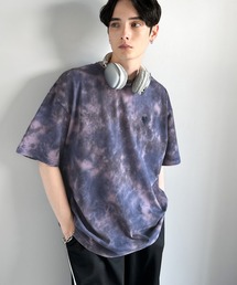 最終価格【未使用】L.G.B. タイダイ　ムラ染総柄ホースプリント　リブTシャツ タイダイ ムラ染め」に該当するTシャツ/カットソー（半袖