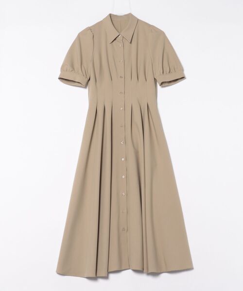 12Twelve Agenda（トゥエルブ　アジェンダ）の「ウエストピンタックシャツワンピース（ワンピース・レディース・ネイビー/ベージュ/グリーン・M）」の12枚目の写真