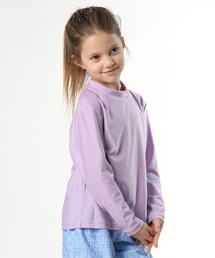 Lace Ladies（レースレディース）の「キッズ ハイネック 長袖 ラッシュガード 水着（ラッシュガード）」