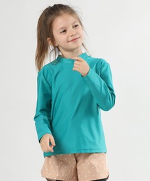 Lace Ladies（レースレディース）の「キッズ ハイネック 長袖 ラッシュガード 水着（ラッシュガード）」