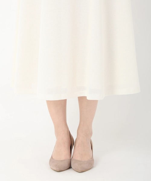 STRAWBERRY-FIELDS（ストロベリーフィールズ）の「アシンメトリーカラーワンピース（ワンピース・レディース・ブラック/キナリ・2）」の10枚目の写真