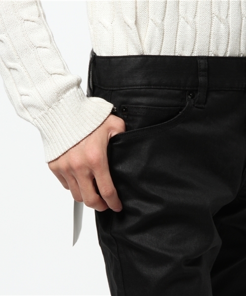 Lui's（ルイス）の「Lui's(ルイス) スリムスキニーデニムパンツ（デニムパンツ・メンズ・ブラック/ダークブルー・SMALL/MEDIUM/LARGE）」の11枚目の写真