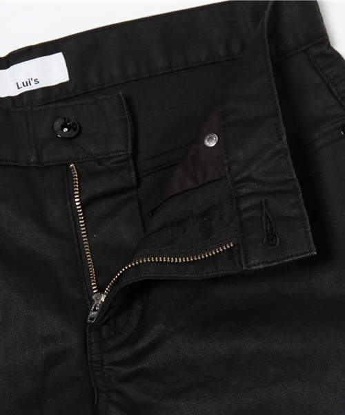 Lui's（ルイス）の「Lui's(ルイス) スリムスキニーデニムパンツ（デニムパンツ・メンズ・ブラック/ダークブルー・SMALL/MEDIUM/LARGE）」の4枚目の写真